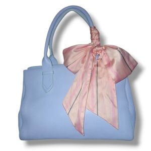 LIKE NEW Cole Haan Lavender Pebbled Leather Shoulder Tote